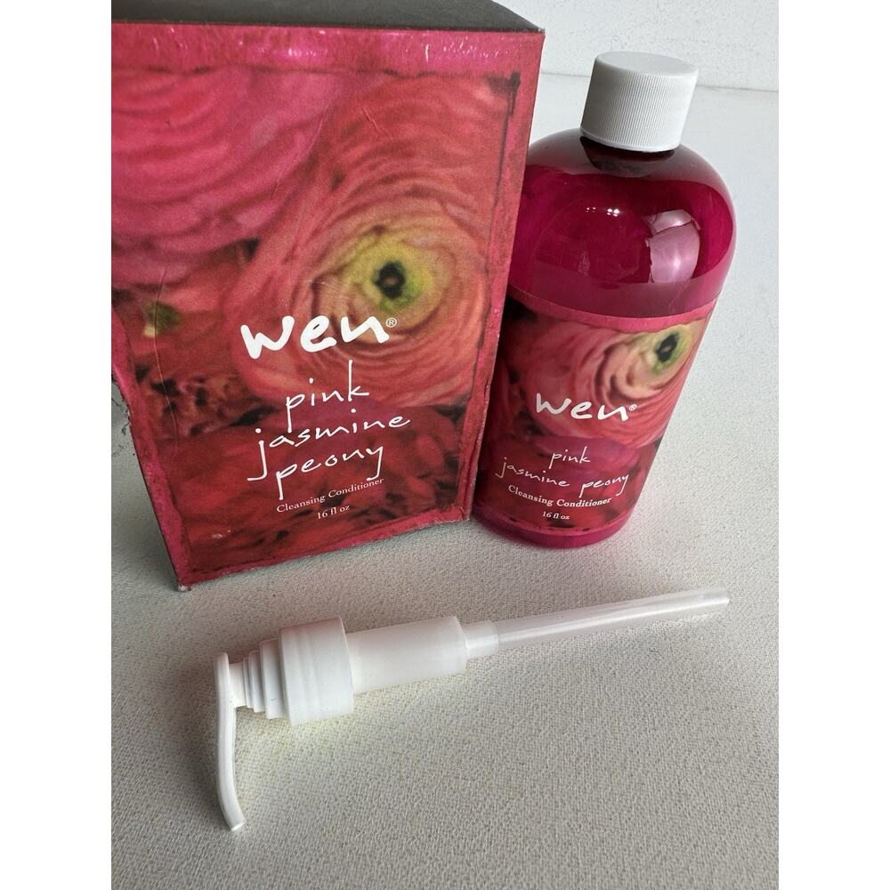 WEN Cleansing Conditioner Pink Jasmine Peony 16 fl oz Moisturizing Conditioner